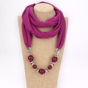 Necklace scarf